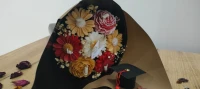 Bouquet de fleurs Bougie Parfumée Personnalisé 