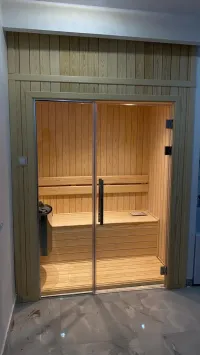 Réalisation sauna sûre mesure 