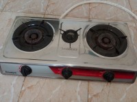 Réchaud à gaz 3 feux - Arcodym dym-s305