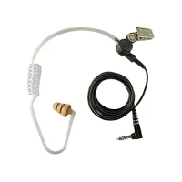 Oreillette avec tube spiralé transparent Voices Technologies VT610TC125 