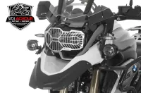 Protection de phare inox à attache rapide pour phare LED pour BMW R1250GS