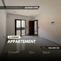 Vente Appartement F3 Oran Oran