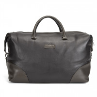 luggage-travel-bags-cabas-unisexe-en-simili-cuir-impermeable-marron-fonce-bab-ezzouar-alger-algeria