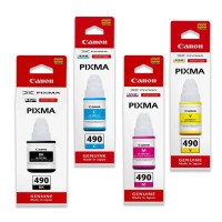 خرطوشة-و-حبر-pack-de-bouteille-encre-canon-original-gi-490-الحراش-الجزائر