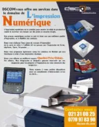 IMPRESSION NUMERIQUE