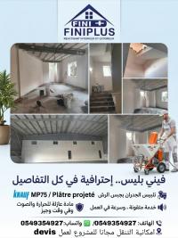 بناء-و-أشغال-platre-projete-knauf-mp75-machine-pft-g4-الرويبة-الجزائر