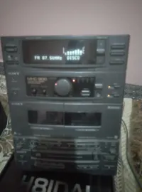 Lot de radios walcmane chaîne stéréo sony + SONACHI RADIO+AMPLIFICATEUR