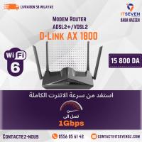 reseau-connexion-dlink-wi-fi-6-ax1800-mesh-modem-router-adsl2vdsl2-baba-hassen-alger-algerie