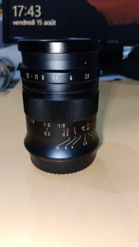 Objectif 7artisan 60mm 2.8 macro monture Fujifilm 