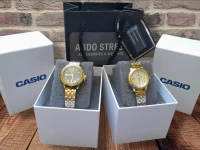 ساعة Casio نسائية بالعلبة+ صاك كادو