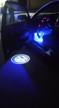 Logo voiture ضوء يضيء بعلامة سيارتك 