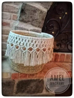 decoration-amenagement-cache-pot-en-macrame-et-rotin-khraissia-alger-algerie