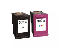 PACK CARTOUCHE HP 302