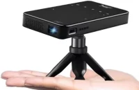 S90 4K HD 3D Mini Portable DLP Projector Android 9.0 2G+32G/TYPE-C/Battery/4k Video Mini Pocket
