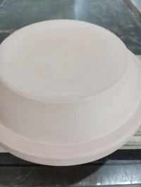 Argile réfractaire blanche de poterie 