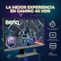 Ecran BenQ 28'' EL2870U UHD 4K 3840 X 2160 - 1ms - 16/9 - TN - FreeSync - HDR - HDMI 2.0/DisplayPort