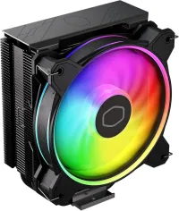 COOLER MASTER HYPER 212 HALO BLACK AIRCOOLING - 120mm ARGB FAN - SOCKET INTEL & AMD -ALUMINIUM-180W