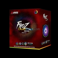 VENTILATEUR AURES POUR BOITIER FROZ KIT OF 3 FANS ARGB