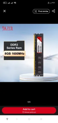 Ram ddr3 8g 1600hz