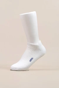 Pack de 12 Chaussettes Sportives en Cotton 100% - Parfumée - Sans Couture - Couleur Blanche