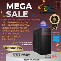 CONFIG R3 3200G /RX VEGA 8