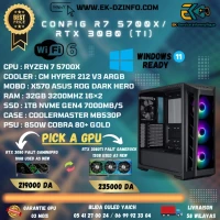 CONFIG RYZEN 7 5700X/RTX 3080--OR--RTX 3080 TI 