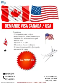 VISA CANADA USA 