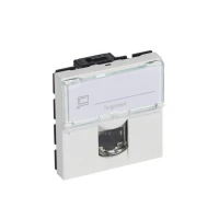LEG 76576 LEGRAND Prise RJ45 programme Mosaic FTP CAT6A 2 module