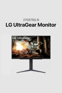VENDU - LG 27" 2.5K 180Hz LED UltraGear 27GS75Q-B -1ms - Format 16/9 - Dalle IPS - HDR10 - G-SYNC / 