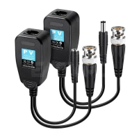 BNC Balun   TX RX Vidéo & Audio 