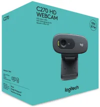 Web Cam Logitch HD 720 P 30 fps , Originale ( PC , SMART TV )