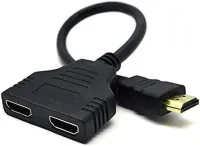  Splitter Video Cable HDMI M to 2 x HDMI F