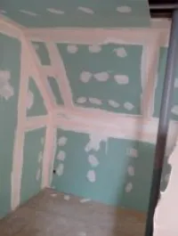 Faux plafond, Parquet revetement mural