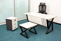 BUREAU AVEC CAISSON MOBILE + TABLE BASSE