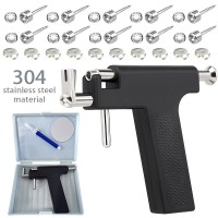 appareils-outils-de-beaute-kit-percage-doreilles-reutilisable-pistolet-avec-10-boucles-en-acier-inoxydable-blida-algerie