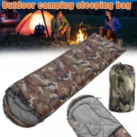 Sac de Couchage Imperméable pour Camping Motif Camouflage