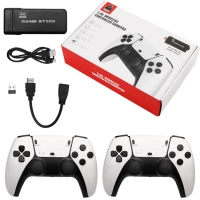 Console de jeu vidéo M8 Pro Game Stick, 4K HDMI HD, 2.4G, plus de 20000 jeux