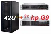 serveur HP DL380 G9 + ARMOIRE 42U+3kva