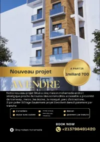 Vente Appartement F3 Alger Mohammadia