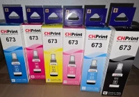 ENCRE BOUTEILLE EPSON 673 70ML PACK+LIGHT CH PRINT