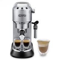 آلات-القهوة-machine-a-cafe-delonghi-cafetiere-15-bars-dedica-style-espresso-chrome-ec685m-دار-البيضاء-الجزائر
