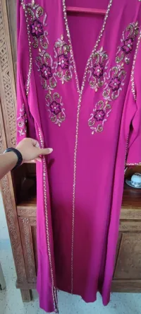 قفطان مغربي حر  صنع باليد