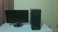 حاسوب مكتبي +شاشة 