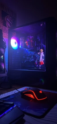 Pcgamer ryzen5 5500 8x2 3600mhz corsair b550m biostar case nox fusion black raidmax 550 w ssd 512 g 