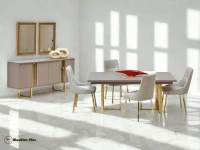 SALLE A MANGER EMMA (TABLE + BAHUT)