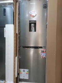 RÉFRIGÉRATEUR MAXWELL COMBINÉ INOX 