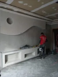 placoplatre faux plafond BA13 et PVC -