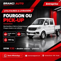 كراء-السيارات-louez-le-dfsk-c32-double-cabine-pour-vos-livraisons-et-chantiers-الرويبة-الجزائر