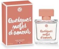 Eau de parfum quelque note damour yves rocher