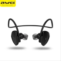 Ecouteur Sans-fil Bluetooth AWEI A840BL Tour de Cou NFC Étanche Sport 